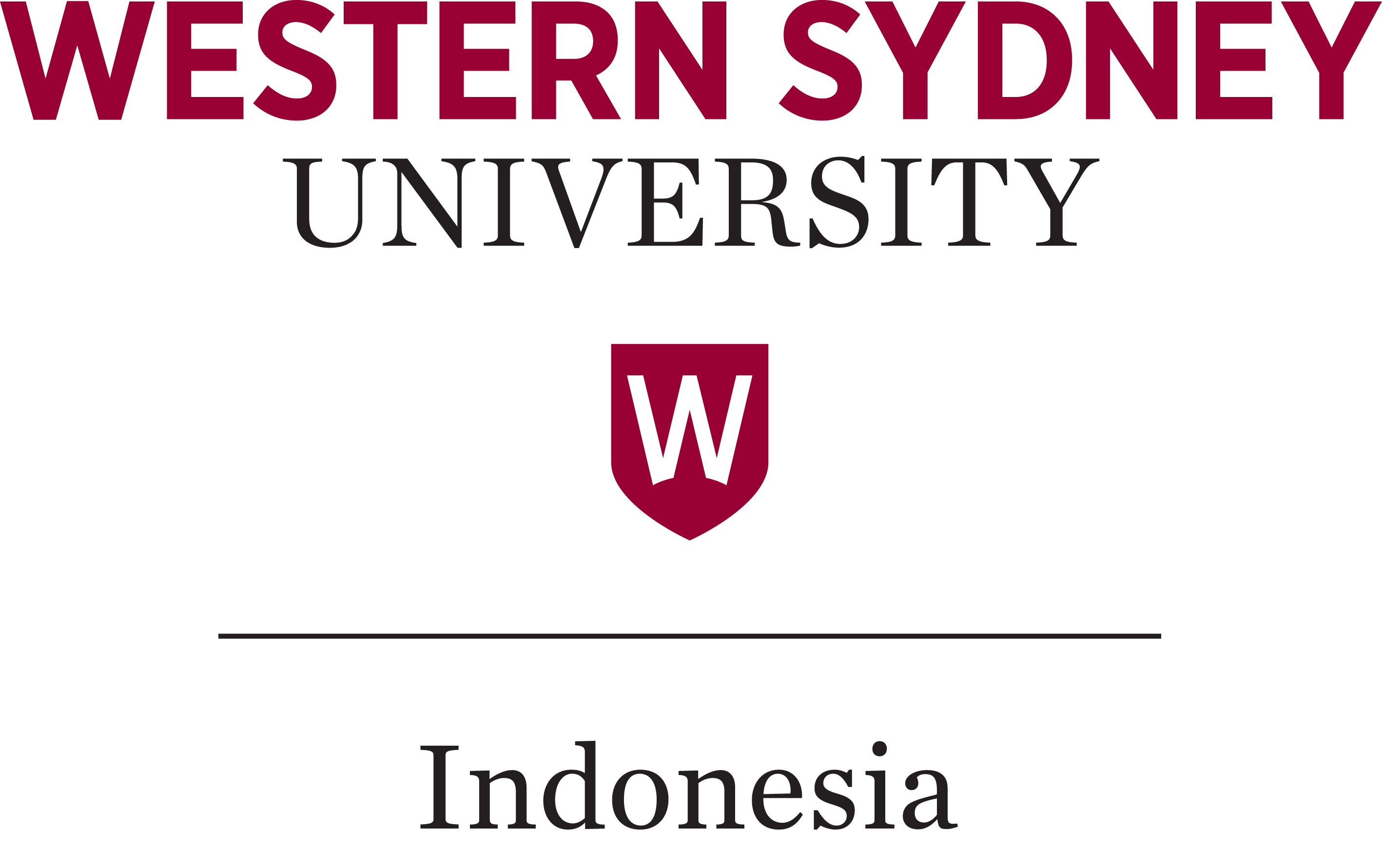 Logo peserta ekspo SMAK Kolese Santo Yusup Malang Western Sydney University Indonesia