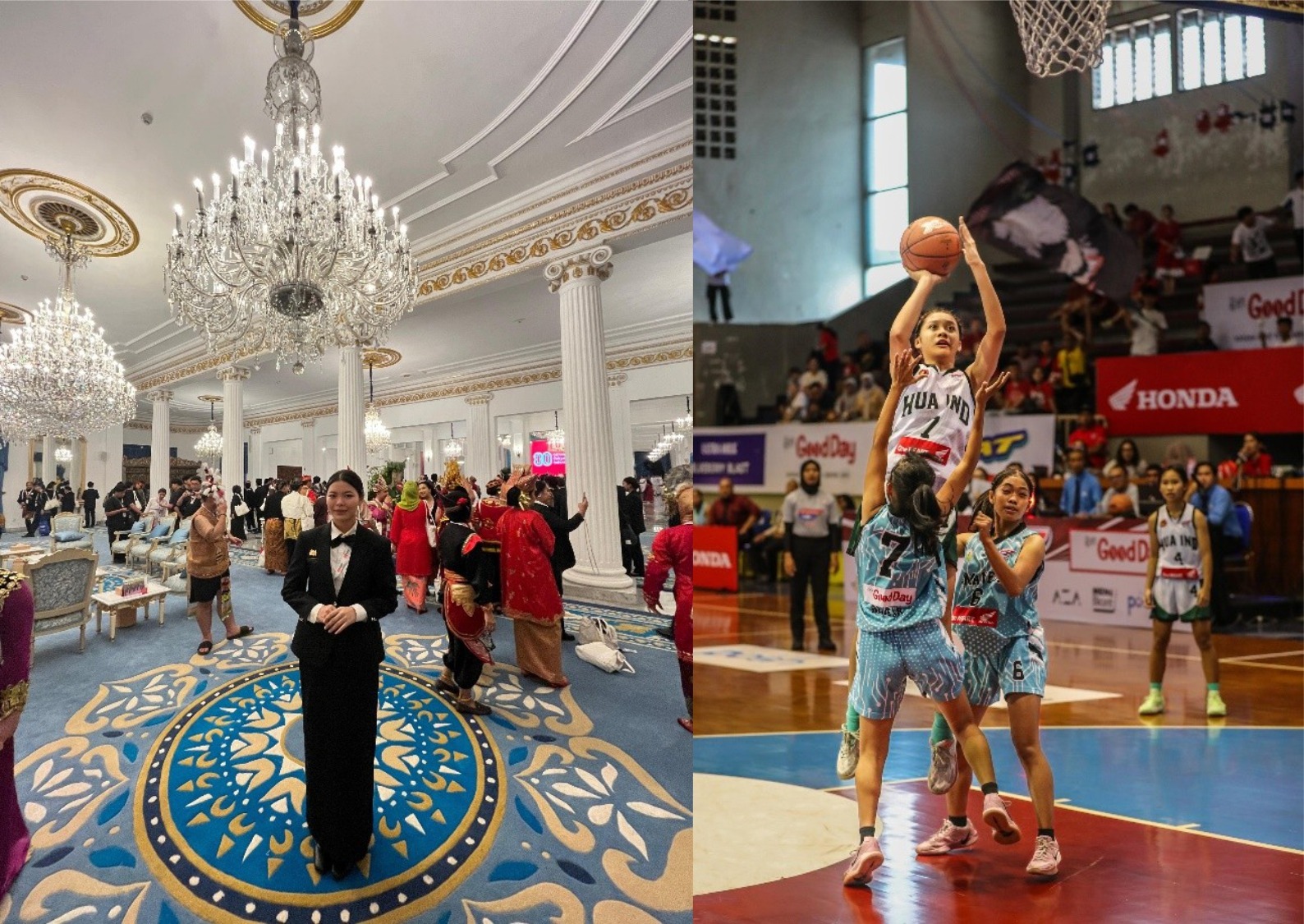 DUA MURID SMAK KOLESE SANTO YUSUP MALANG MENGISI KEMERDEKAAN MENGEMBAN TUGAS NEGARA